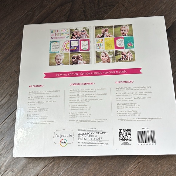 Project Life Core Kit Playful Edition,616 cards,photo memory book or other use - Picture 11 of 11